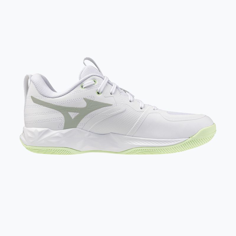 Damen-Volleyballschuhe Mizuno Wave Momentum Pro white/aqua gray/ambrosia 2