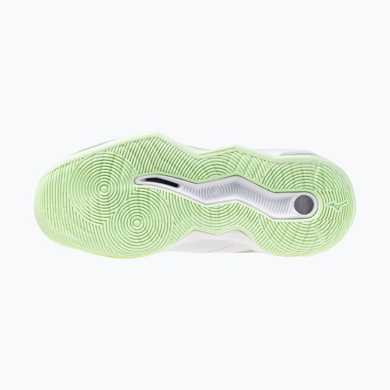 Damen-Volleyballschuhe Mizuno Wave Momentum Pro white/aqua gray/ambrosia 4