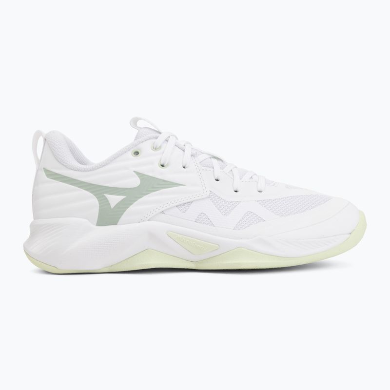 Damen-Volleyballschuhe Mizuno Wave Momentum Pro white/aqua gray/ambrosia 2