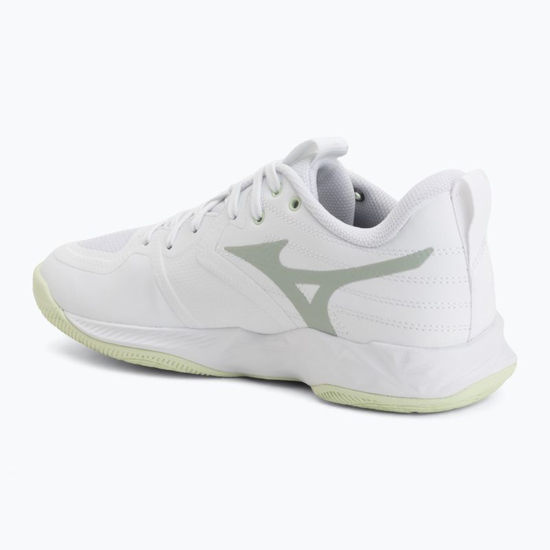 Damen-Volleyballschuhe Mizuno Wave Momentum Pro white/aqua gray/ambrosia 3