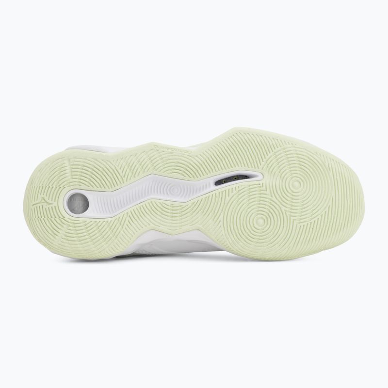 Damen-Volleyballschuhe Mizuno Wave Momentum Pro white/aqua gray/ambrosia 4