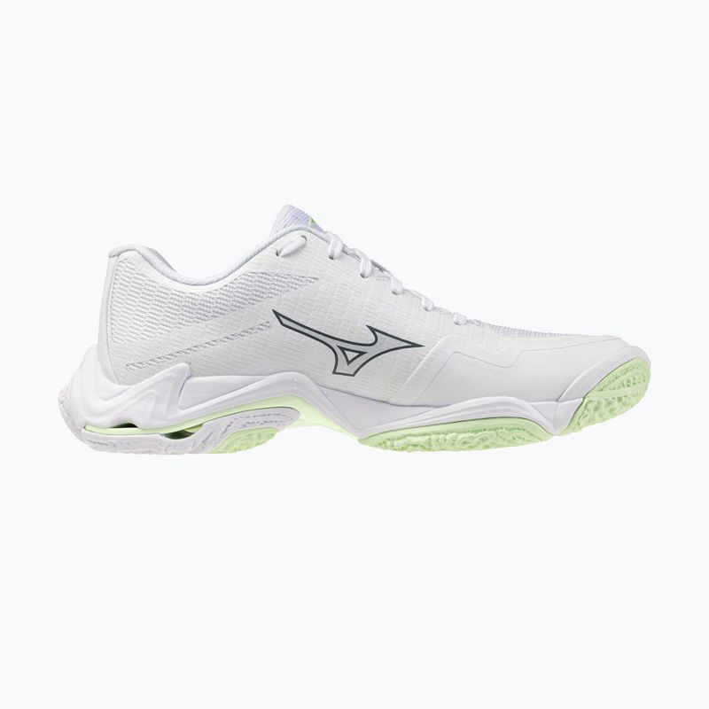 Damen-Volleyballschuhe Mizuno Wave Lightning Elite white/balsam green/ambrosia 2