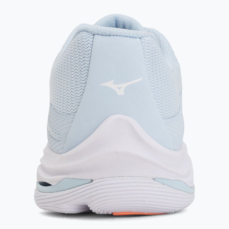 Damen-Volleyballschuhe Mizuno Wave Lightning Pro blue finch/lava orange/flamingo coral 6