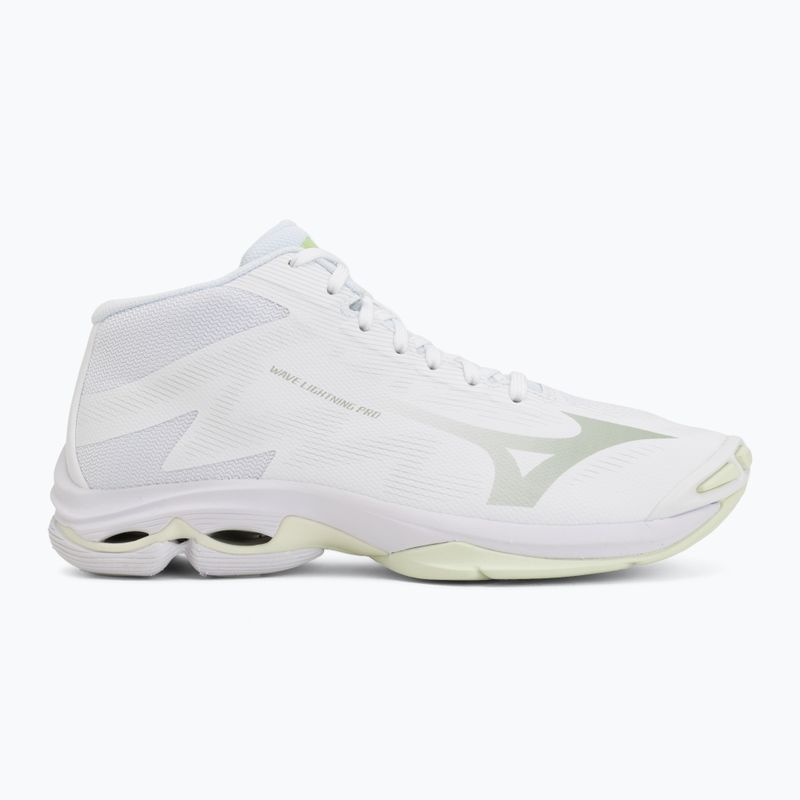 Damen-Volleyballschuhe Mizuno Wave Lightning Pro Mid white/aqua gray/ambrosia 2