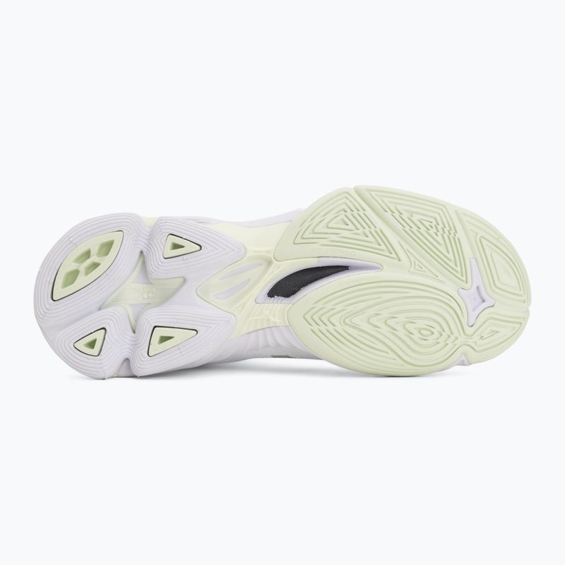 Damen-Volleyballschuhe Mizuno Wave Lightning Pro Mid white/aqua gray/ambrosia 4