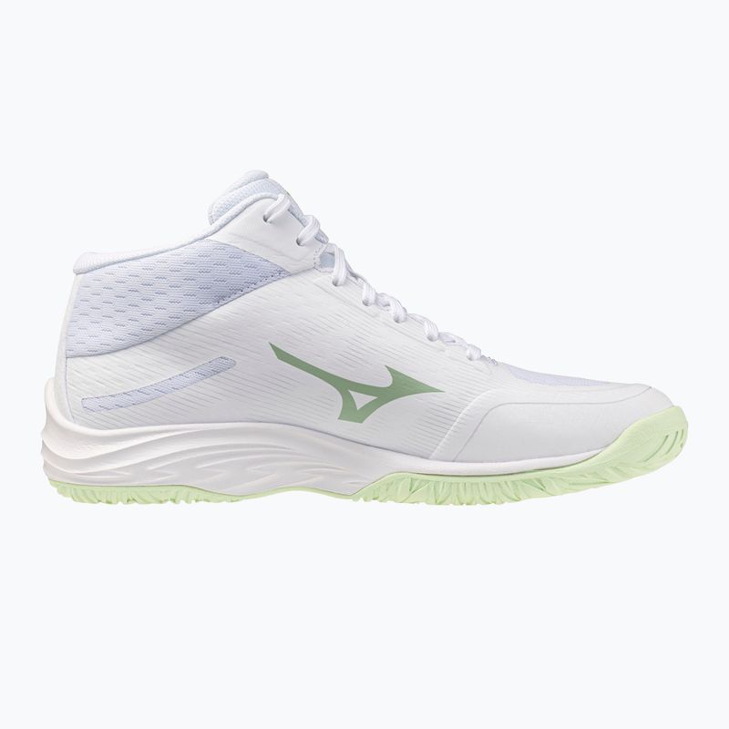 Damen-Volleyballschuhe Mizuno Lightning Select Mid white/aqua gray/ambrosia 2