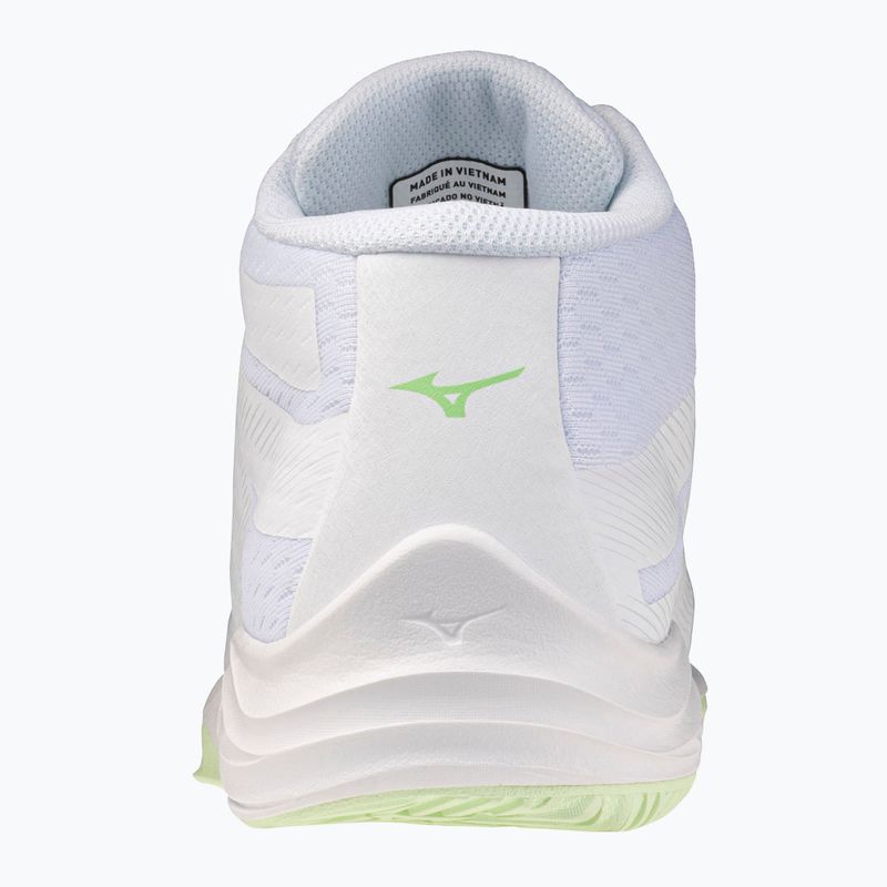 Damen-Volleyballschuhe Mizuno Lightning Select Mid white/aqua gray/ambrosia 3