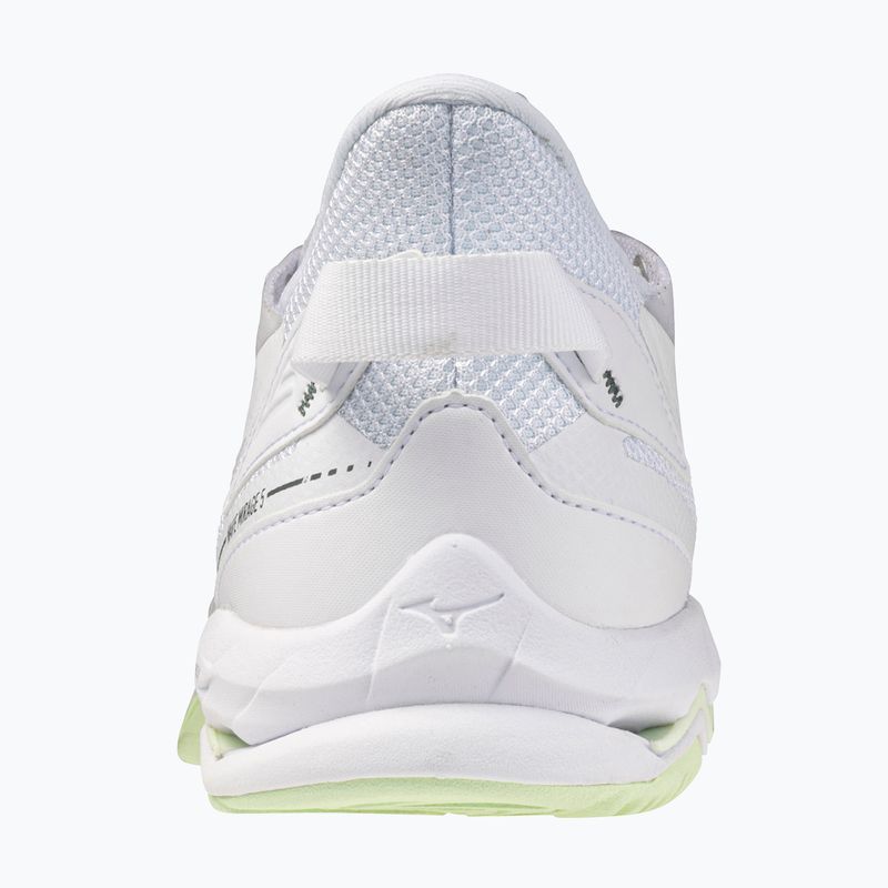 Handballschuhe Damen Mizuno Wave Mirage 5 white/balsam green 3