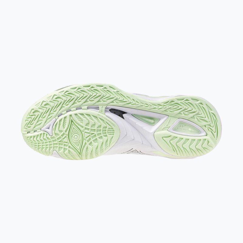 Handballschuhe Damen Mizuno Wave Mirage 5 white/balsam green 4