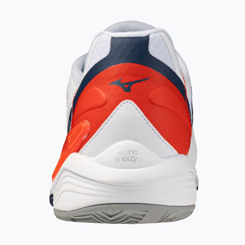 Herren-Tennisschuhe Mizuno Neo Ace CC white/insignia blue/orange 3