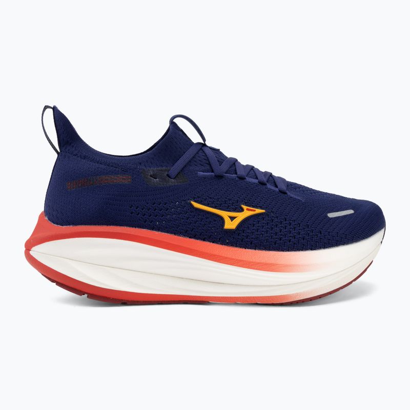Herren-Laufschuhe Mizuno Neo Vista 3 beacon blue/artisan's gold/tomato puree 2