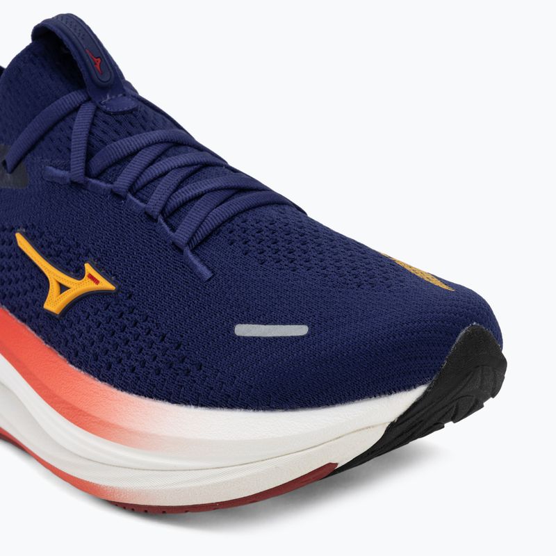 Herren-Laufschuhe Mizuno Neo Vista 3 beacon blue/artisan's gold/tomato puree 7