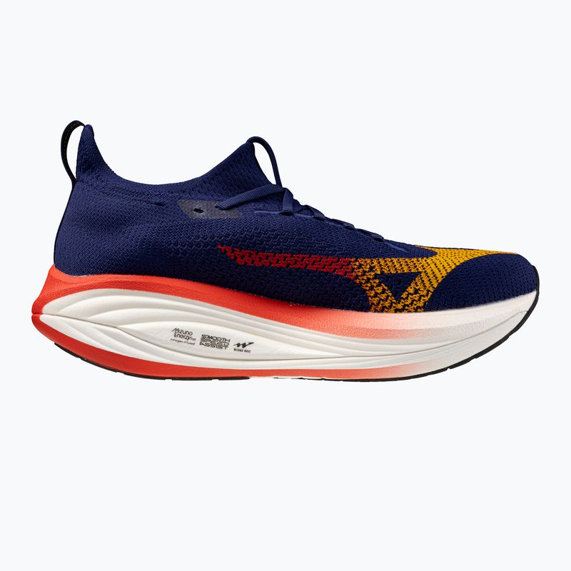 Herren-Laufschuhe Mizuno Neo Vista 3 beacon blue/artisan's gold/tomato puree 2
