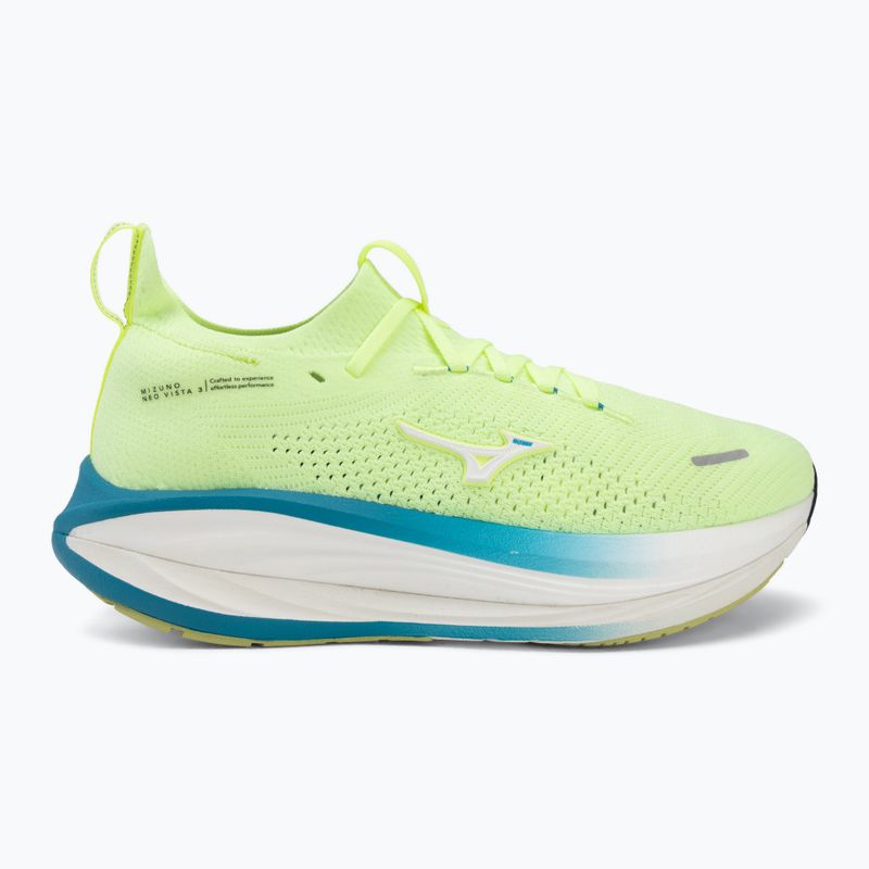 Herren-Laufschuhe Mizuno Neo Vista 3 lime pulp/white/blue jewel 2