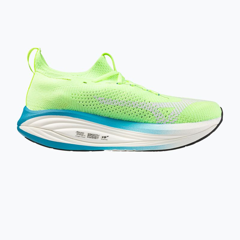 Herren-Laufschuhe Mizuno Neo Vista 3 lime pulp/white/blue jewel 2