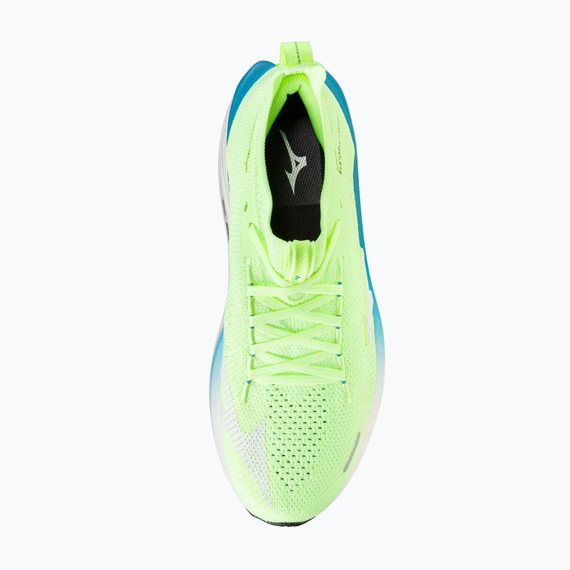 Herren-Laufschuhe Mizuno Neo Vista 3 lime pulp/white/blue jewel 5