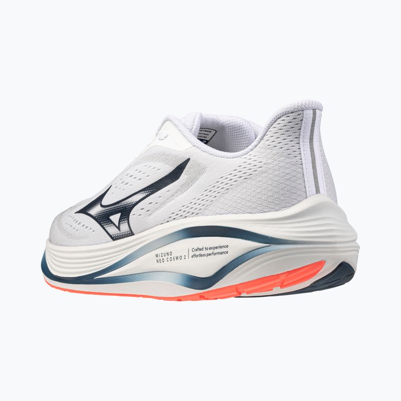 Herren-Laufschuhe Mizuno Neo Cosmo 2 white/dress blues/neon flame 4