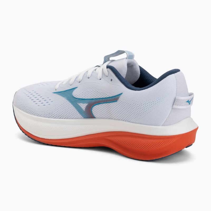 Herren-Laufschuhe Mizuno Wave Rider 30 white/blue jewel/orange 3