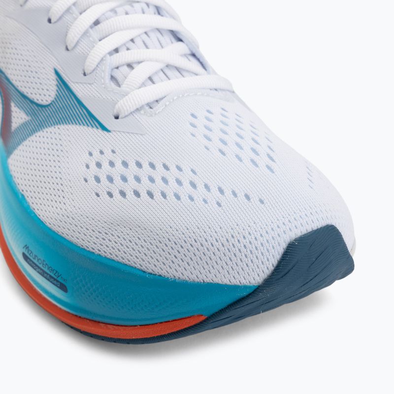 Herren-Laufschuhe Mizuno Wave Rider 30 white/blue jewel/orange 7