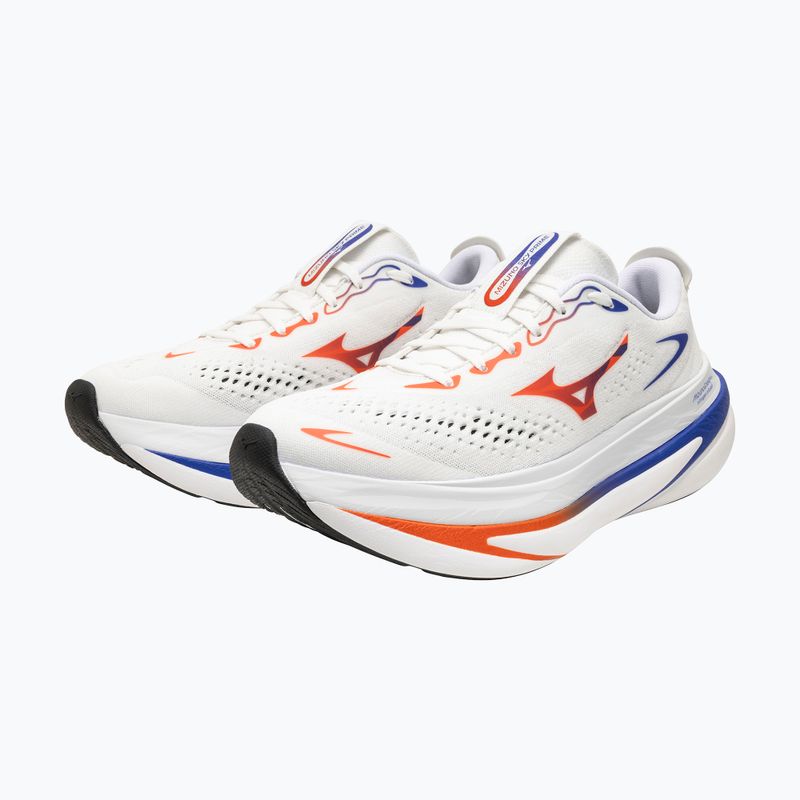 Herren-Laufschuhe Mizuno Sky Prime gf white/orange/royal blue 6