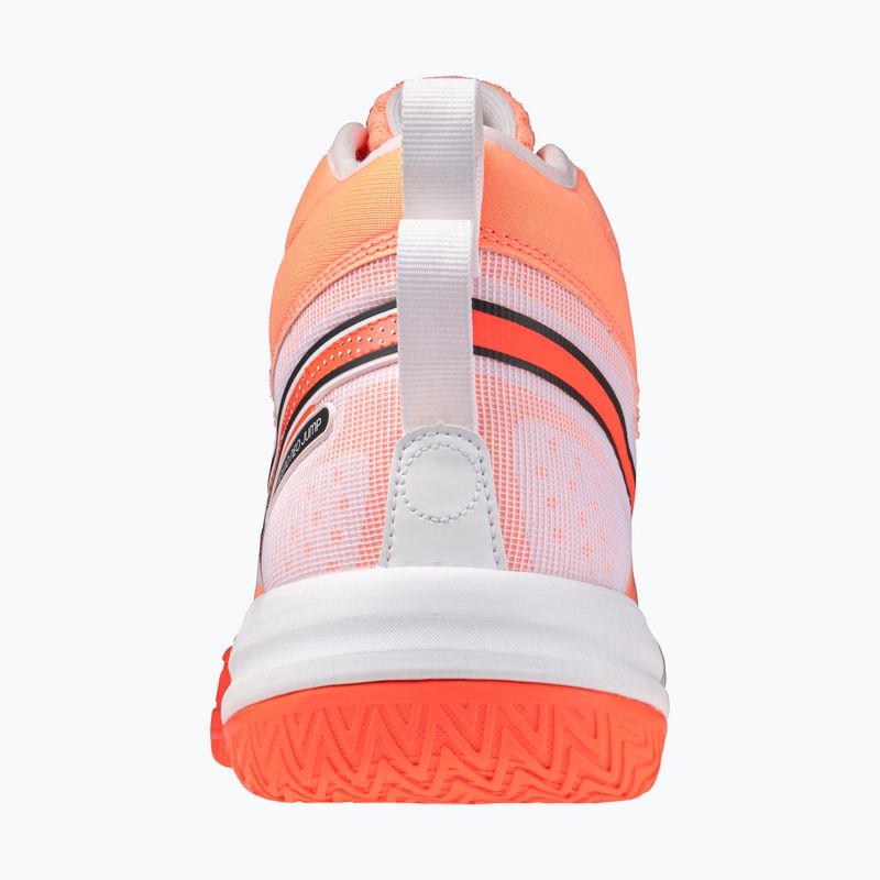 Volleyballschuhe Mizuno Neo Jump Mid flamingo coral/lava orange/white 3