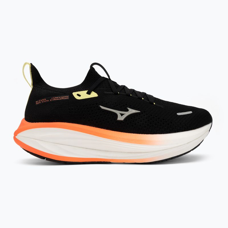 Herren-Laufschuhe Mizuno Neo Vista 3 black/mirage gray/lava orange 2
