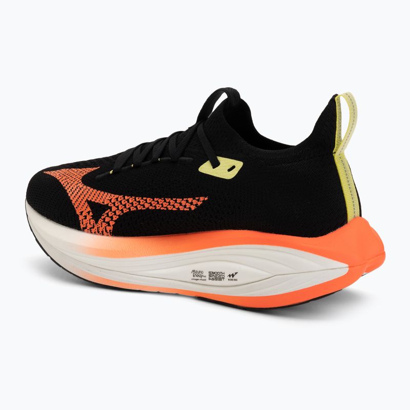 Herren-Laufschuhe Mizuno Neo Vista 3 black/mirage gray/lava orange 3