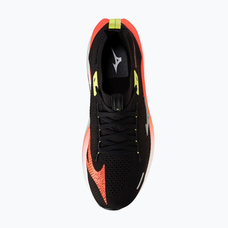 Herren-Laufschuhe Mizuno Neo Vista 3 black/mirage gray/lava orange 12
