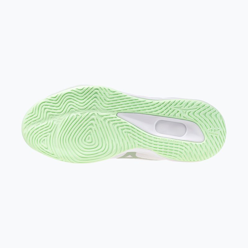 Damen-Volleyballschuhe Mizuno Wave Luminous Pro white/aqua gray/ambrosia 4