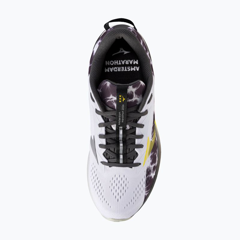 Herren-Laufschuhe Mizuno Wave Rider 30 Amsterdam white/black 5
