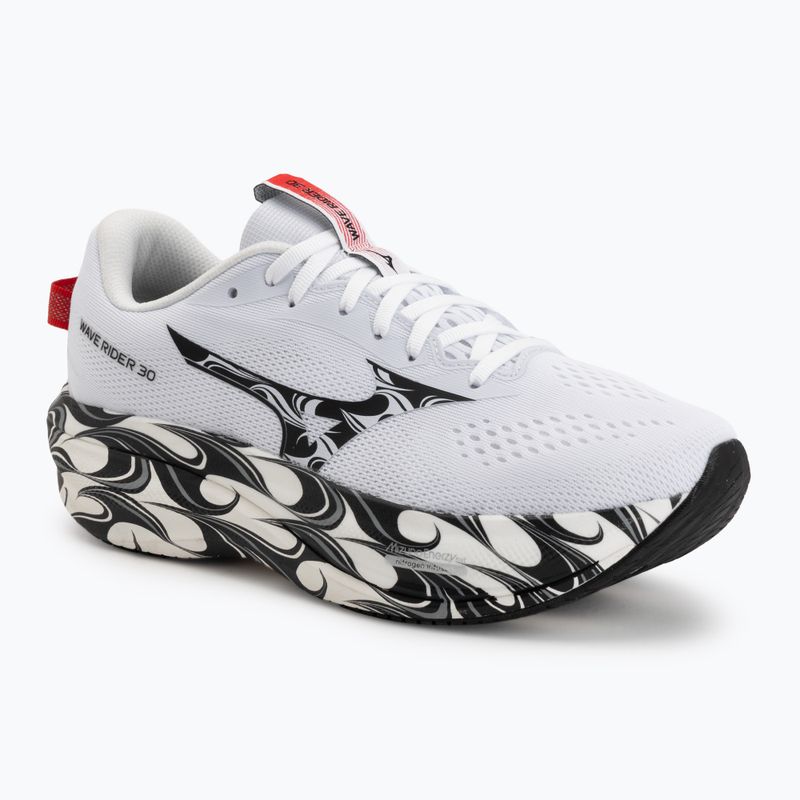 Herren-Laufschuhe Mizuno Wave Rider 30 Disclosure white/black/high risk red