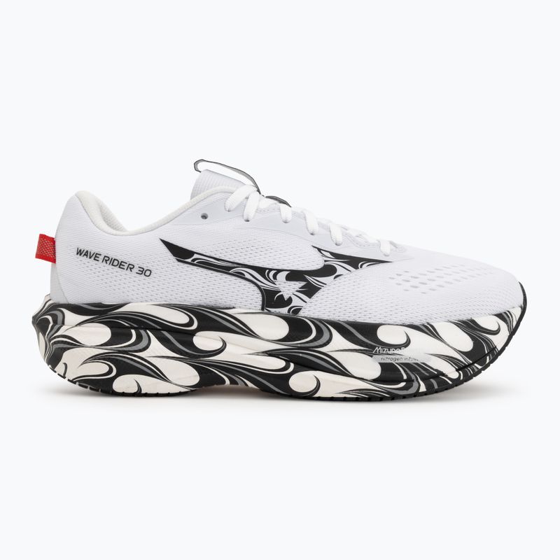 Herren-Laufschuhe Mizuno Wave Rider 30 Disclosure white/black/high risk red 2