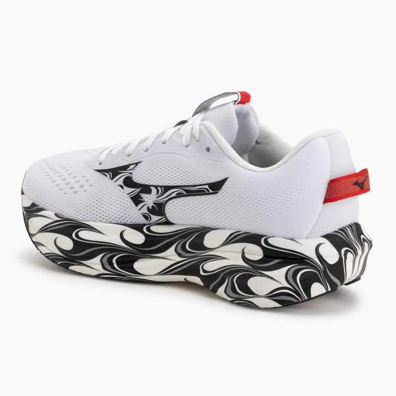 Herren-Laufschuhe Mizuno Wave Rider 30 Disclosure white/black/high risk red 3