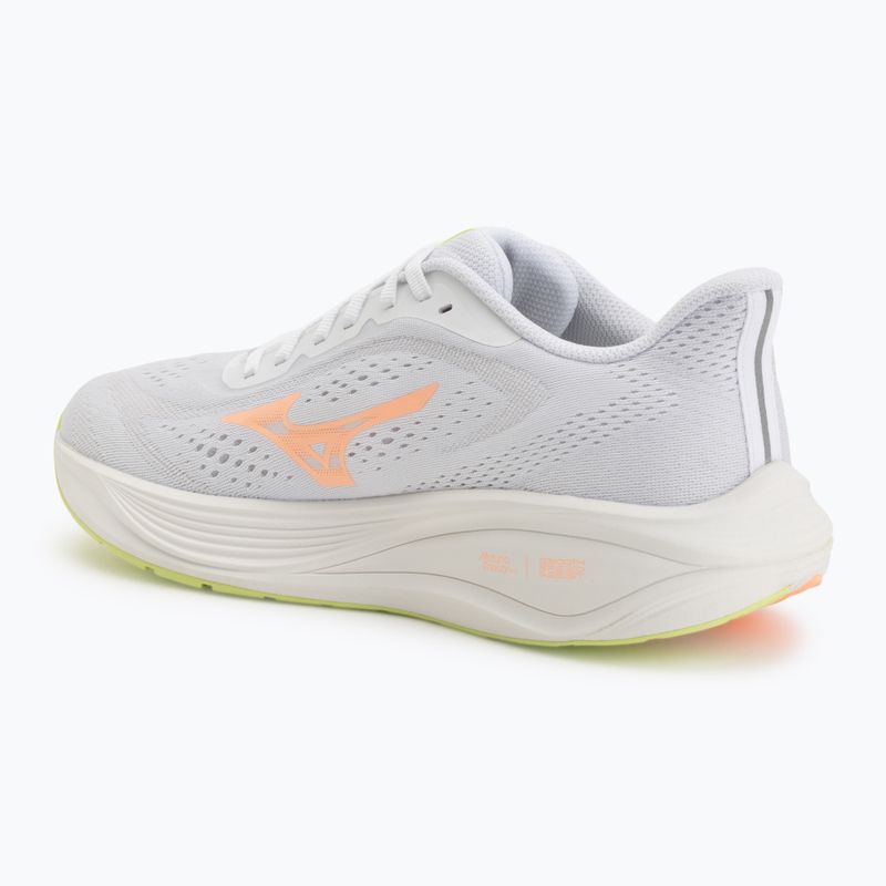 Laufschuhe für Damen Mizuno Neo Cosmo 2 white/flamingo coral/lime pulp 3