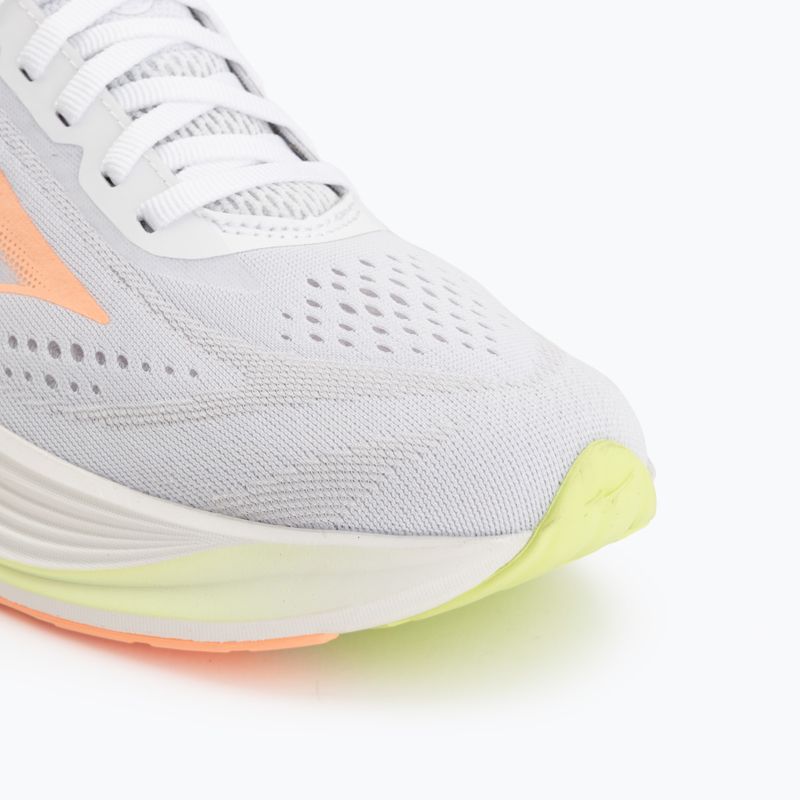 Laufschuhe für Damen Mizuno Neo Cosmo 2 white/flamingo coral/lime pulp 7