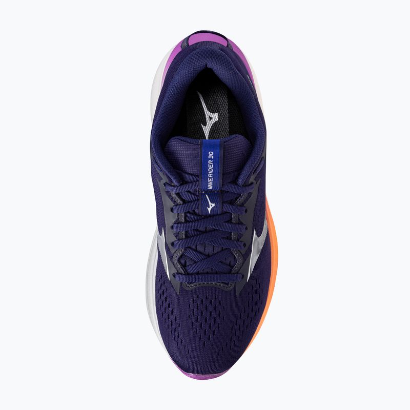 Laufschuhe für Damen Mizuno Wave Rider 30 rhodonite/white/firecracker 5