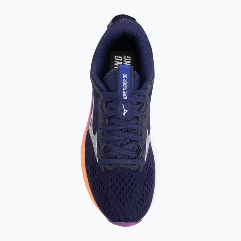 Laufschuhe für Damen Mizuno Wave Rider 30 rhodonite/white/firecracker 5