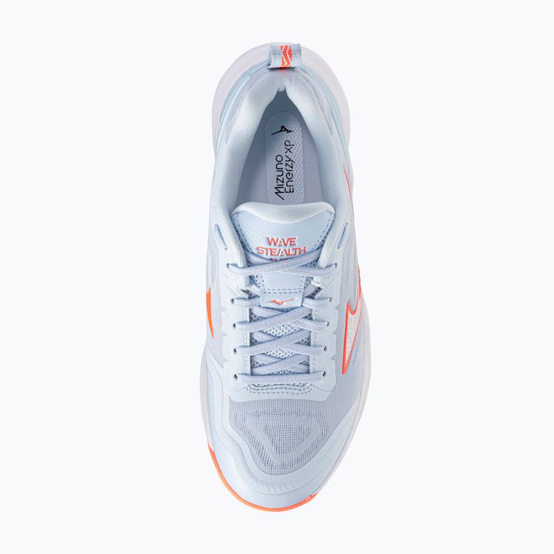 Handballschuhe Damen Mizuno Wave Stealth Elite blue finch/white 5