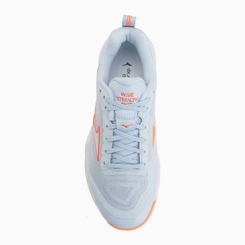 Handballschuhe Damen Mizuno Wave Stealth Elite blue finch/white 5