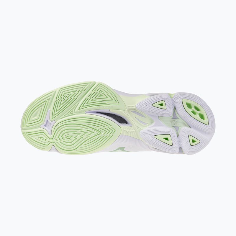 Damen-Volleyballschuhe Mizuno Wave Lightning Pro white/aqua gray/ambrosia 4