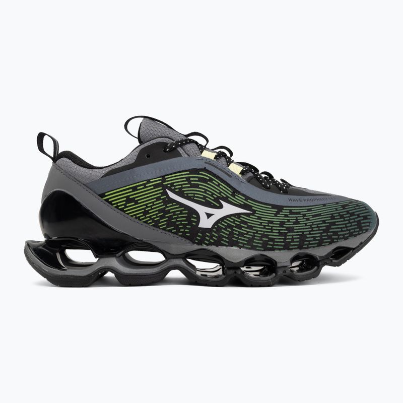 Schuhe Mizuno Wave Prophecy 13.2 Green Glow/Cloudscape/Quiet Shade 2