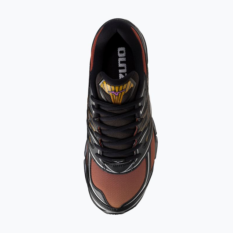 Schuhe Mizuno Wave Prophecy LS harvest gold/silver/black 5