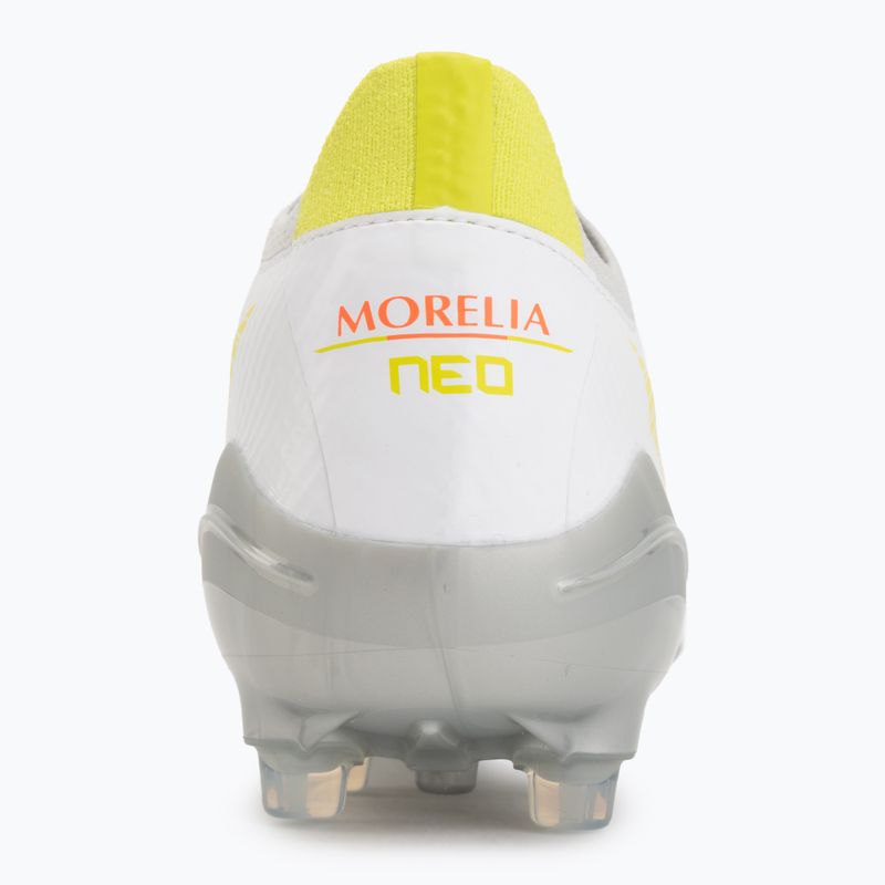 Fußballschuhe Mizuno Morelia Neo V β Pro AG white/lava orange/evening primrose 6