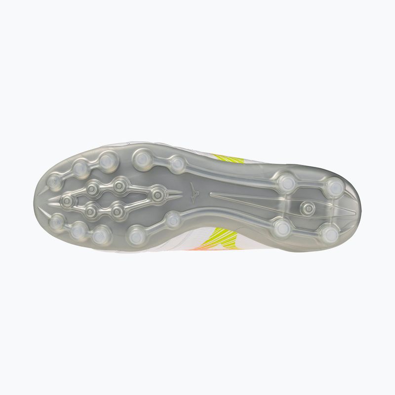 Fußballschuhe Mizuno Morelia Neo V β Pro AG white/lava orange/evening primrose 4