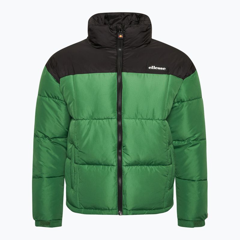 Herren Ellesse Argent Gefütterte isolierte Jacke schwarz / grün