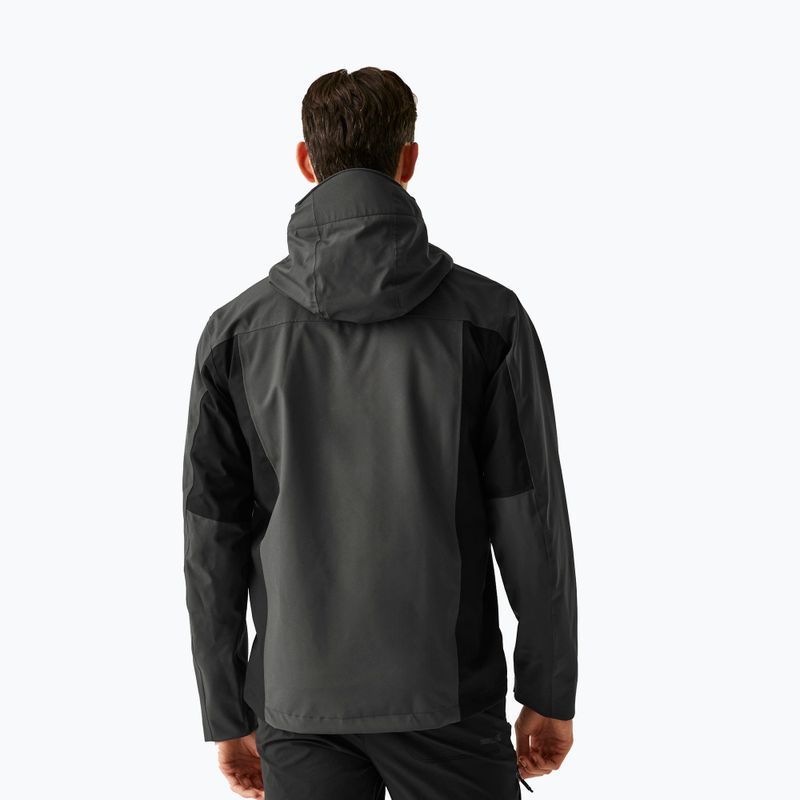 Herren-Softshelljacke REGATTA Birchdale II ash/black 3