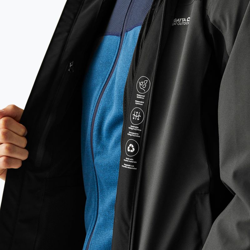 Herren-Softshelljacke REGATTA Birchdale II ash/black 7