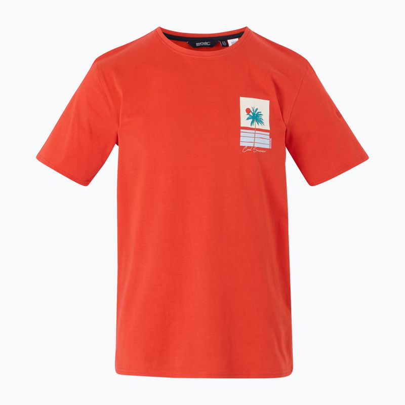 Shirt Herren Regatta ClineIX poppy red cool summer 5