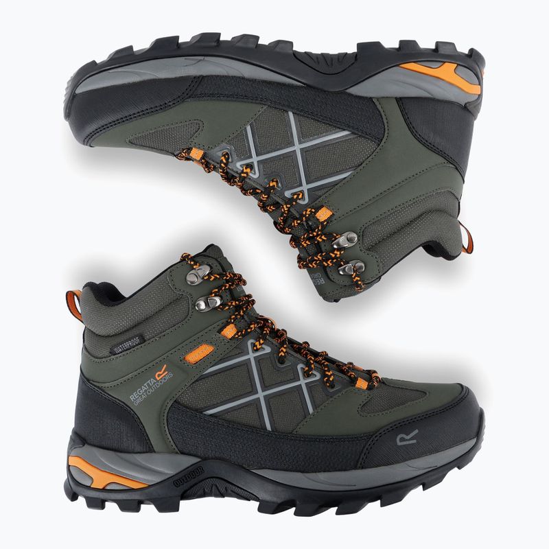 Herren-Trekkingschuhe REGATTA Samaris III dark khaki/fox 5