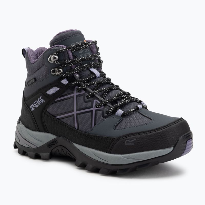 Herren-Trekkingschuhe REGATTA Samaris III seal grey/purple